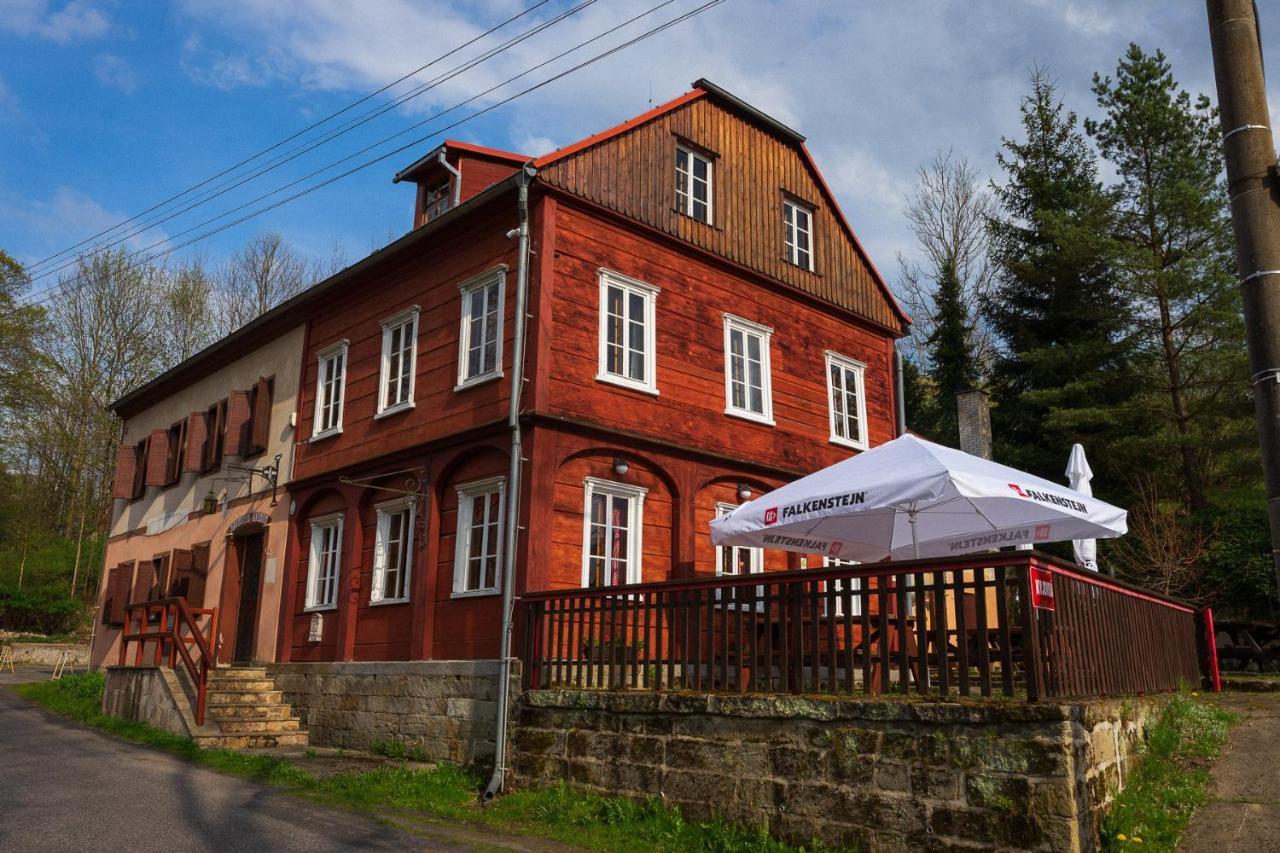Penzion a hostinec Kyjovská terasa Krásná Lípa Exteriér fotografie
